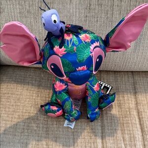 Disney’s stitch series 12 of 12 stitch crashes, Mulan APX 12 inches new tags on